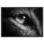 Eye of a Fox – Alu-Dibond wall art capturing the detailed gaze of a fox in high-quality premium print.