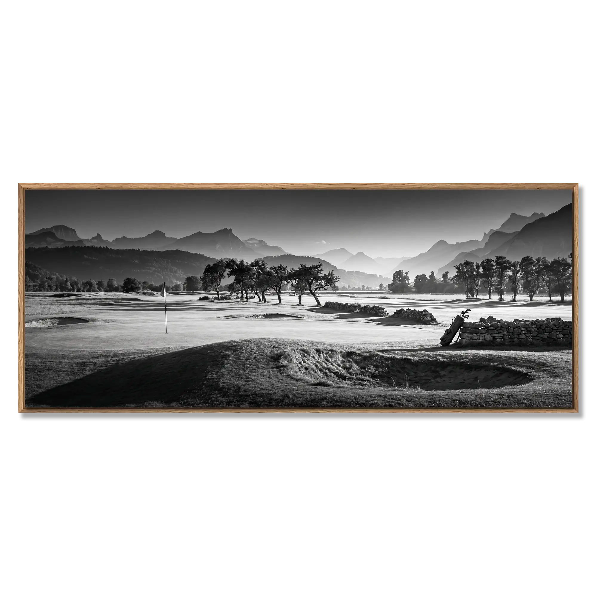 Fairway unter den Gipfeln