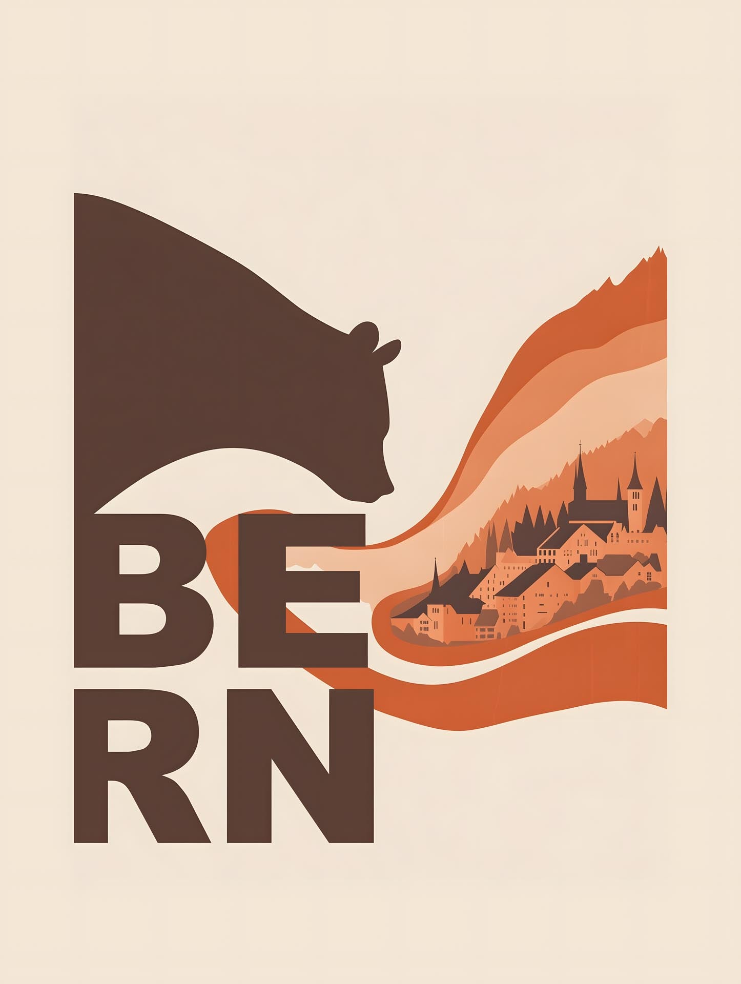 Flowing Heritage of Bern - Poster