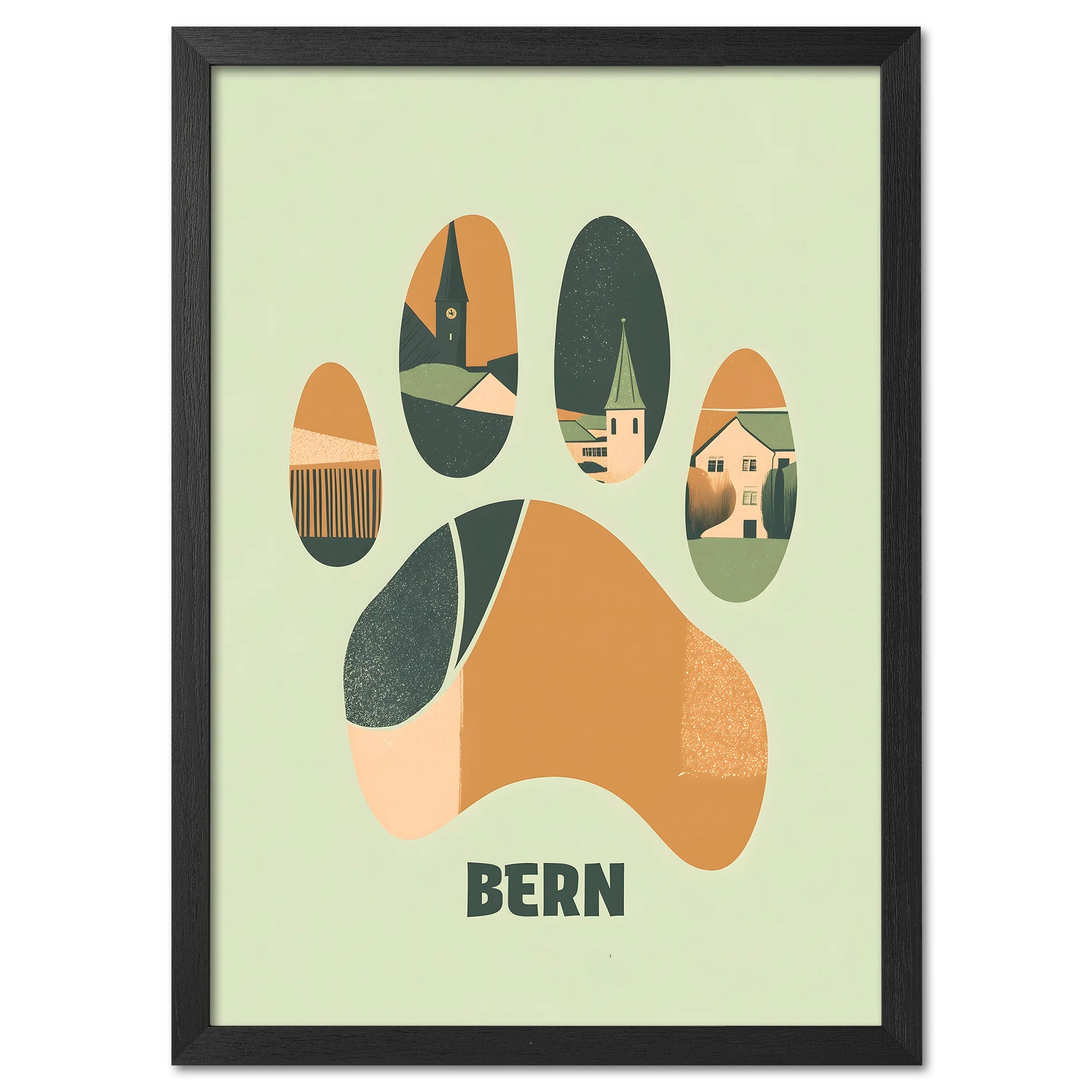 Fußspuren der Tradition – Poster