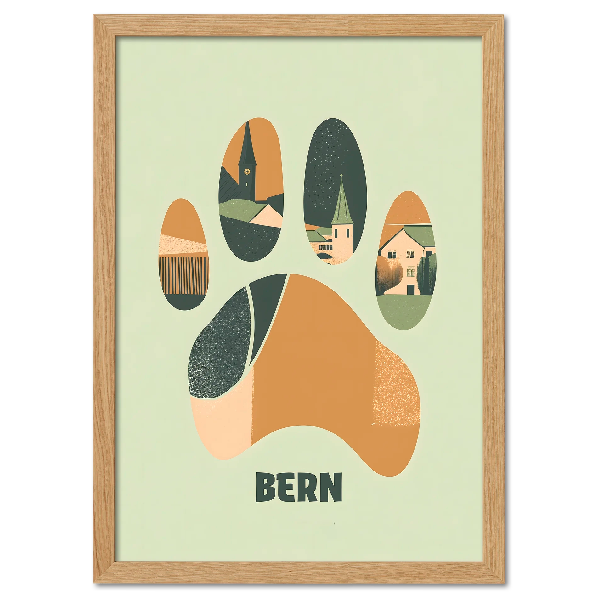 Fußspuren der Tradition – Poster