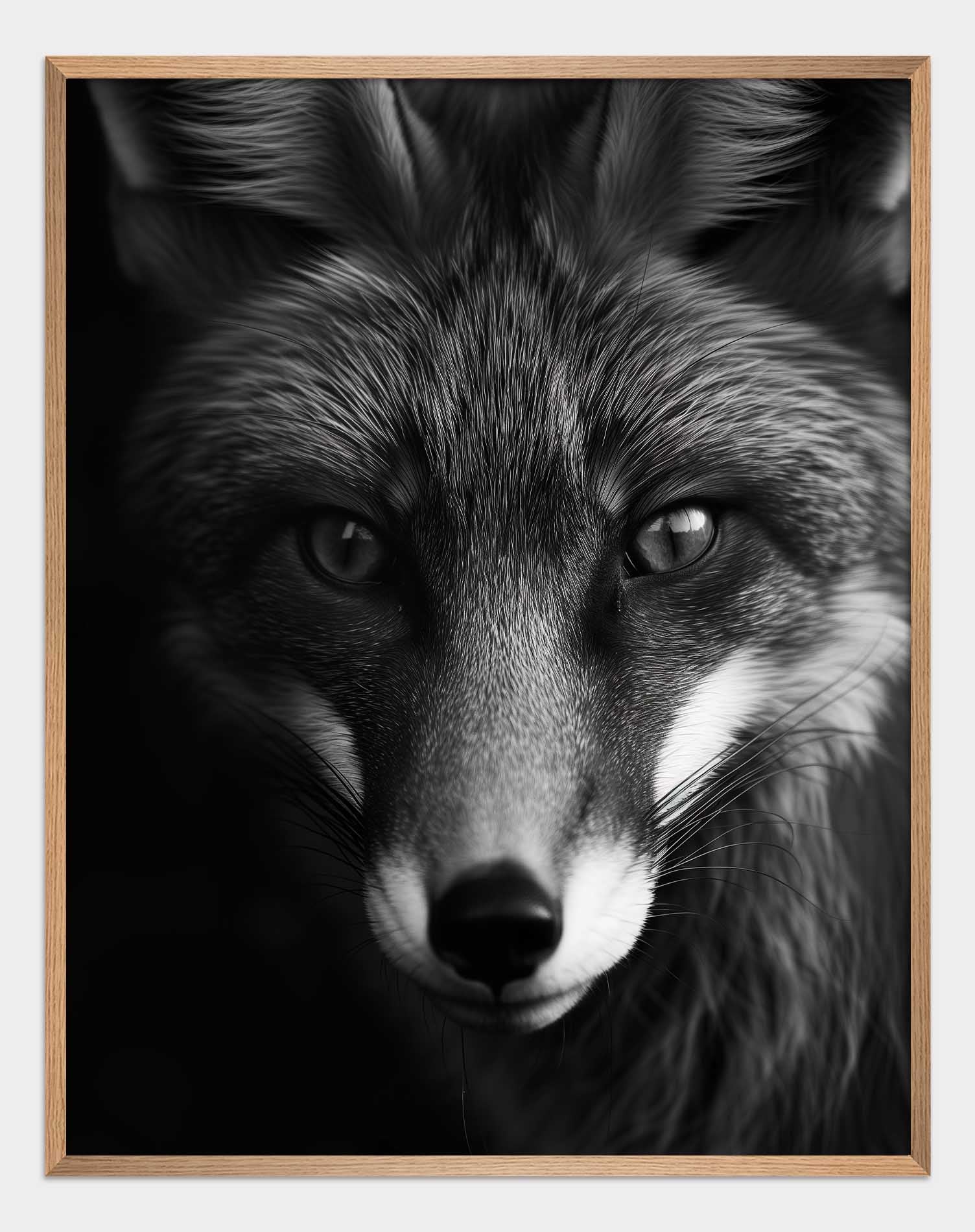 Portrait of a Fox Poster.