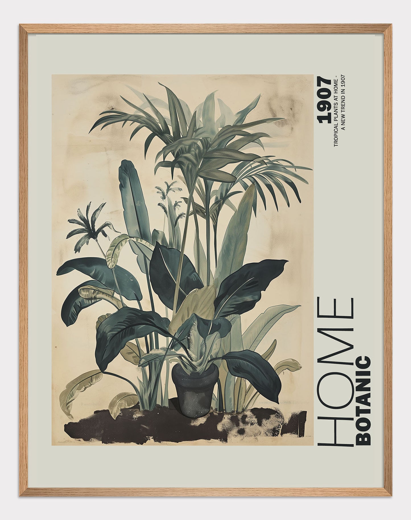 Tropical Composition Poster - ArtDarts poster