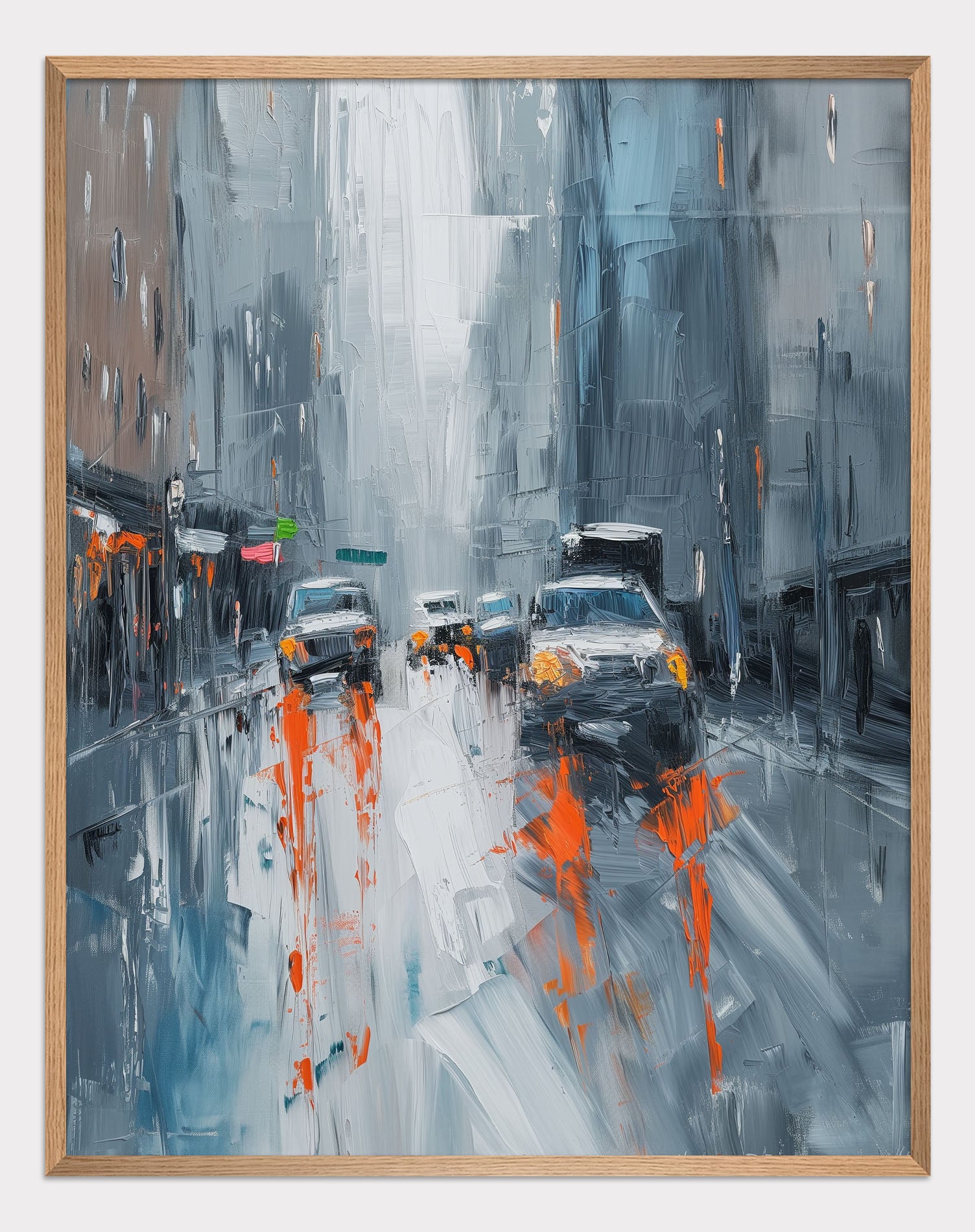 Rainy City Poster - ArtDarts poster