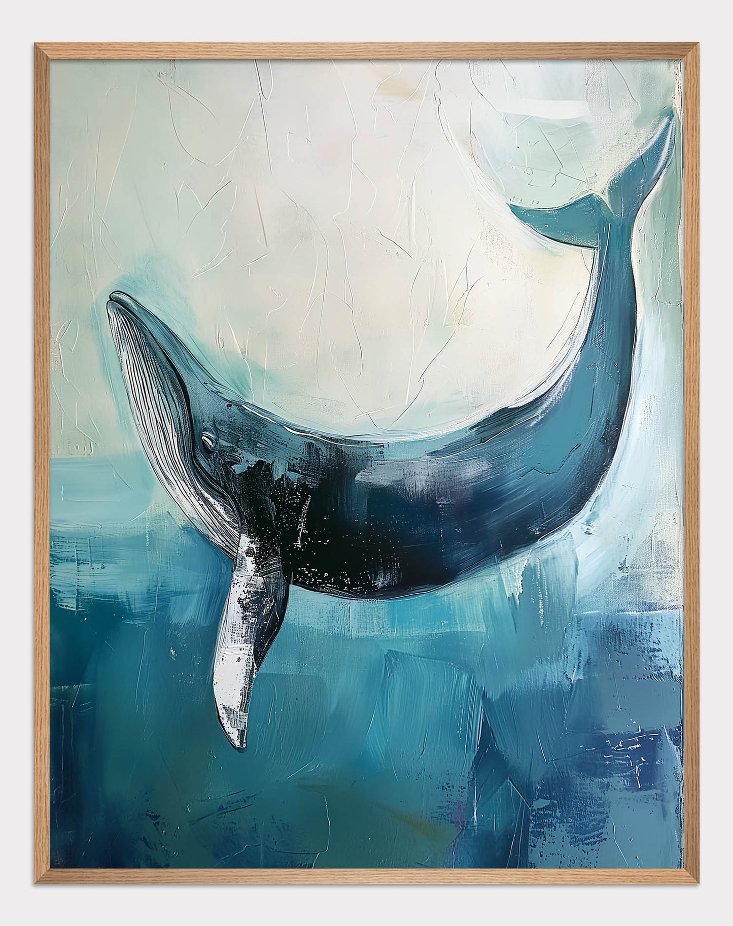 Whale voice of the ocean Poster