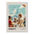 Breakfast in Zermatt - Poster