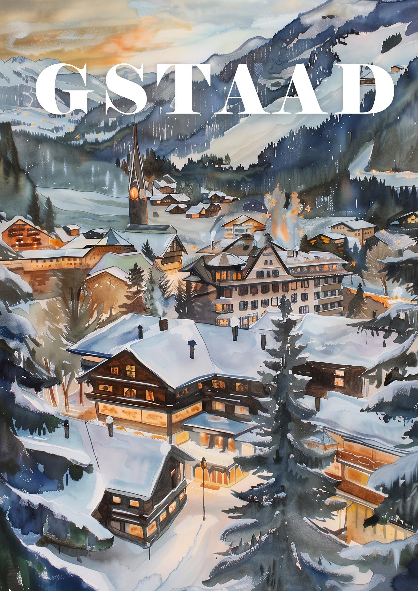 Gstaad - Poster