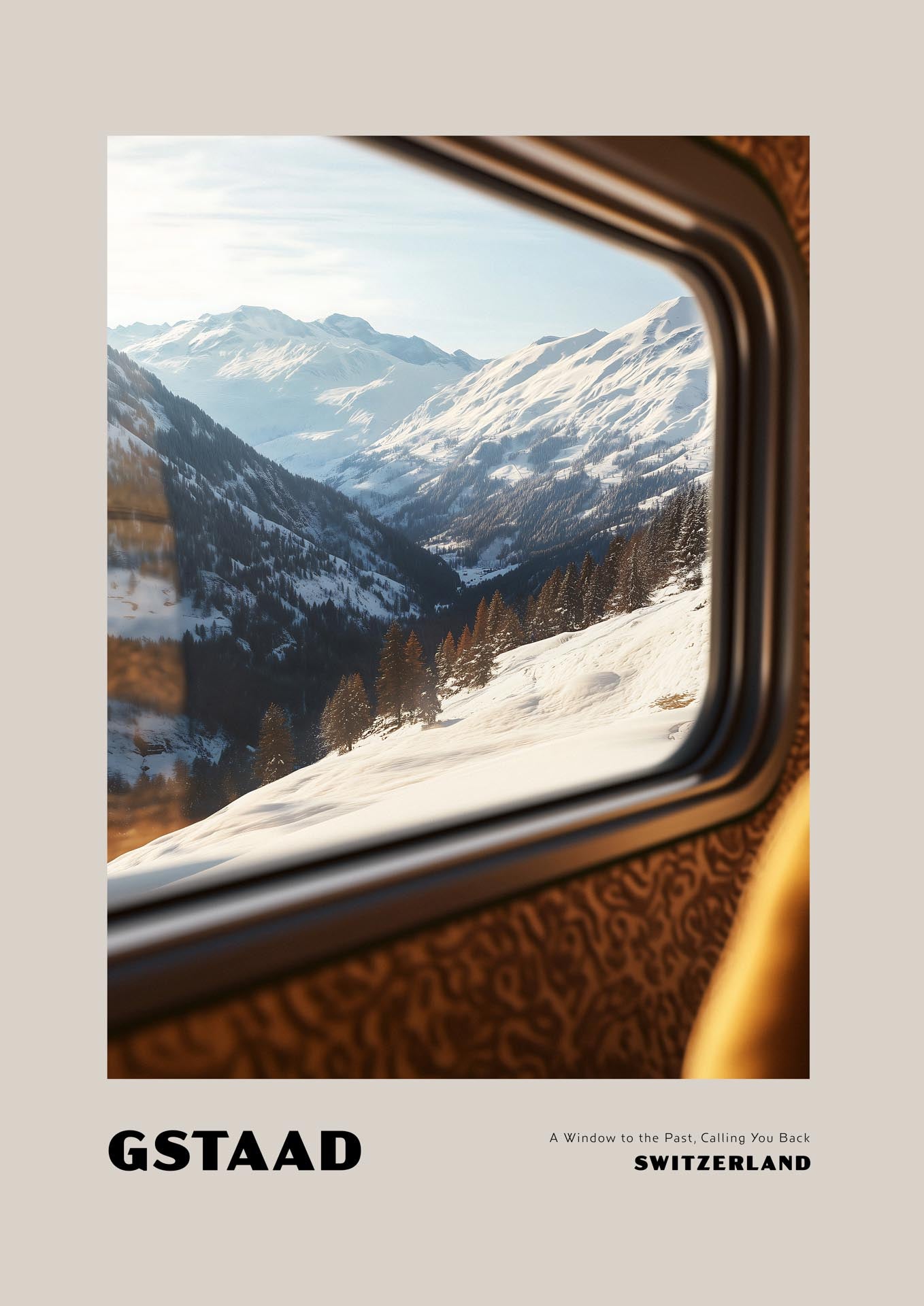 Gstaad - A Window to the Past, Calling You Back- Poster