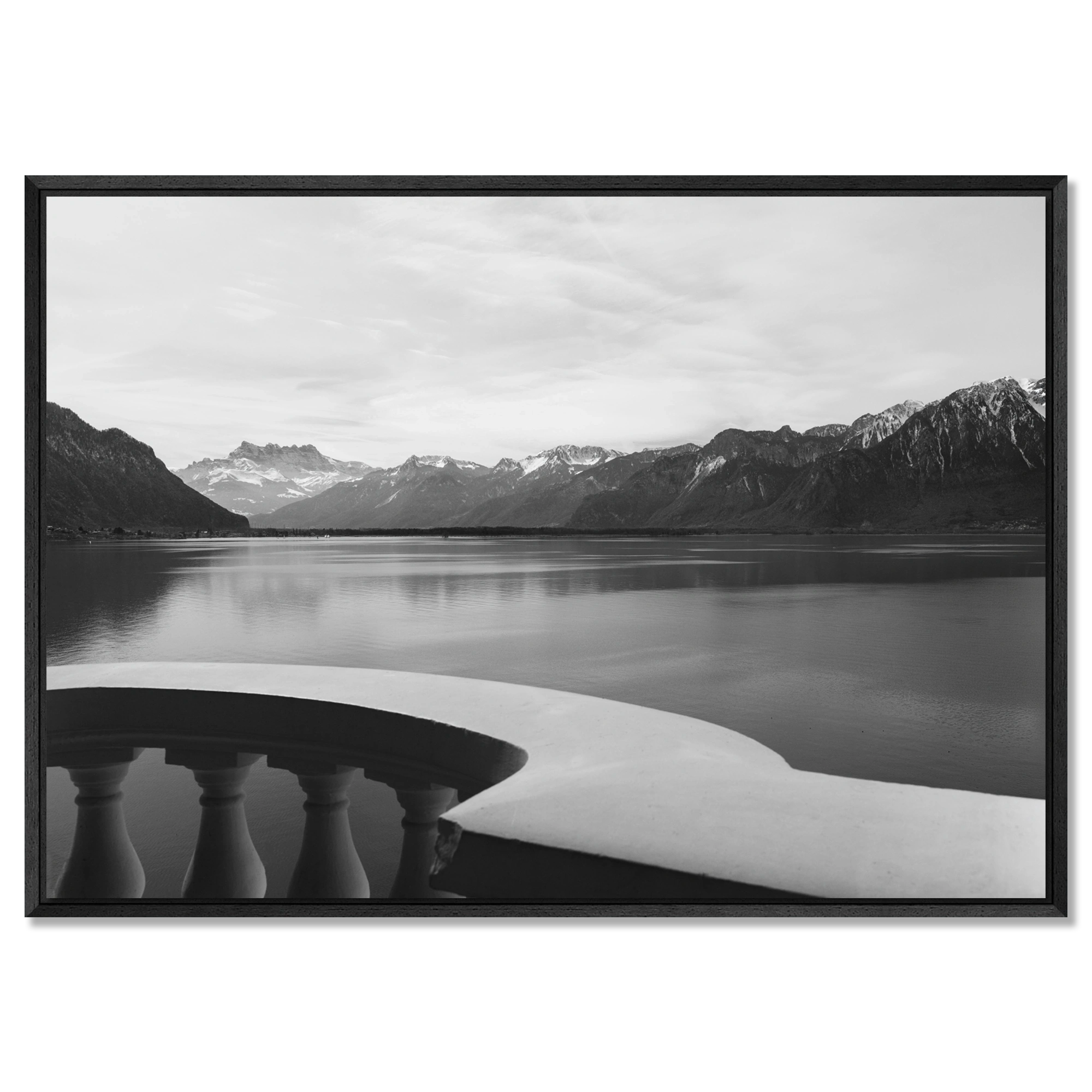 Lake Geneva Balcony, Chablais – Alu-Dibond wall art