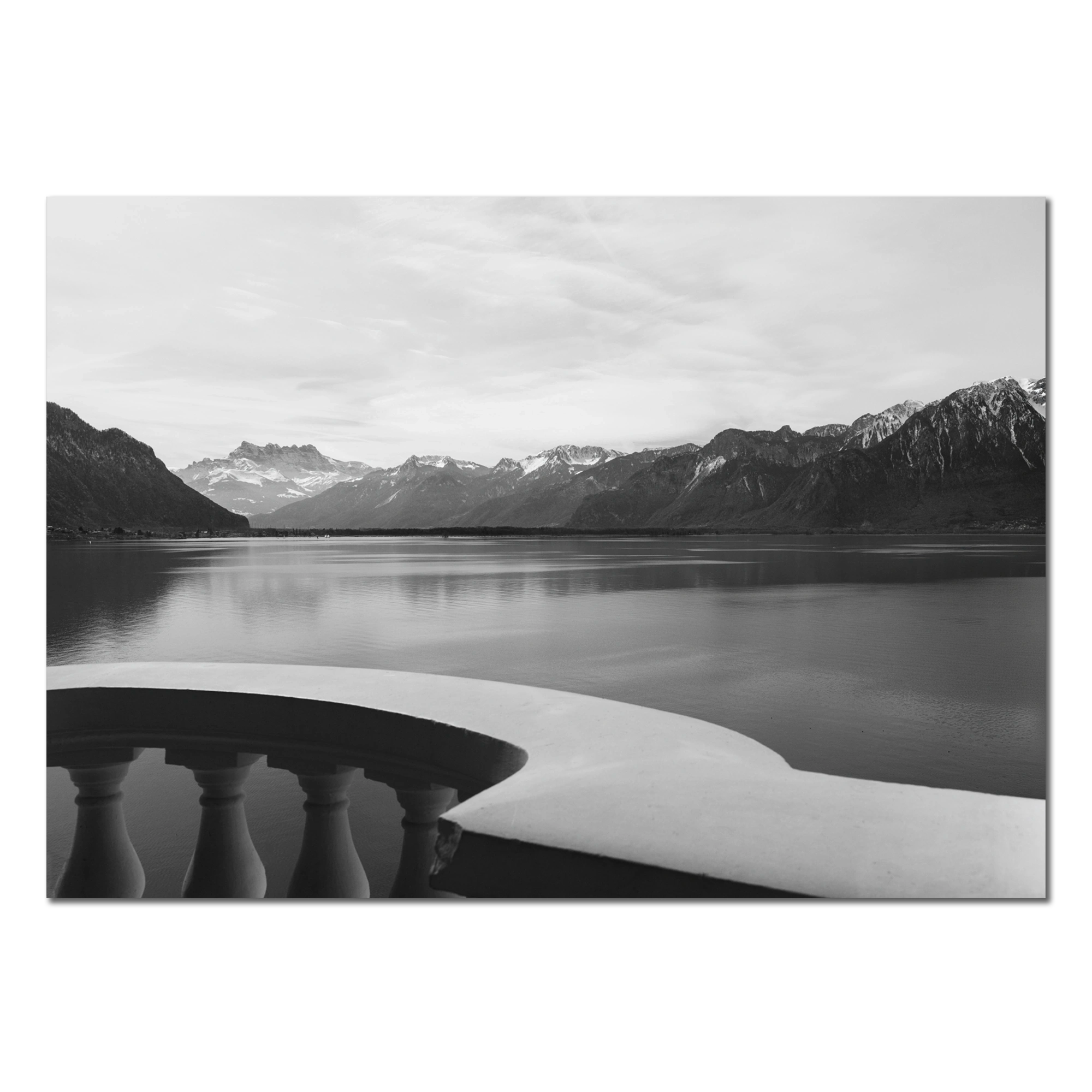 Lake Geneva Balcony, Chablais – Alu-Dibond wall art