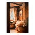 Linen and Light, Alpine Window - Poster
