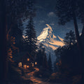 Matterhorn - Winter Majesty - Poster