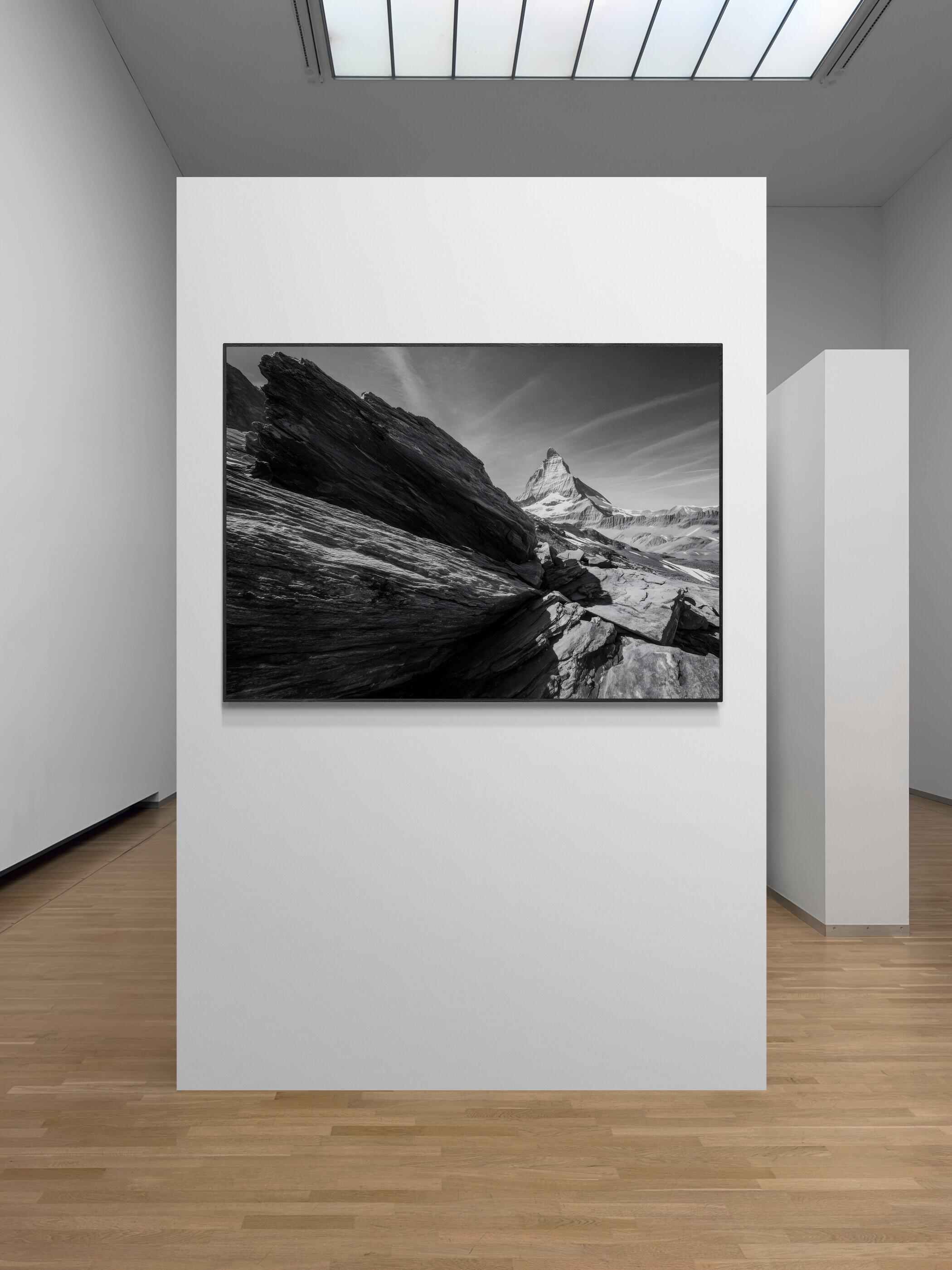 Matterhorn Lines – Wandkunst aus Alu-Dibond