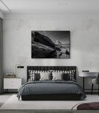 Matterhorn Lines – Wandkunst aus Alu-Dibond