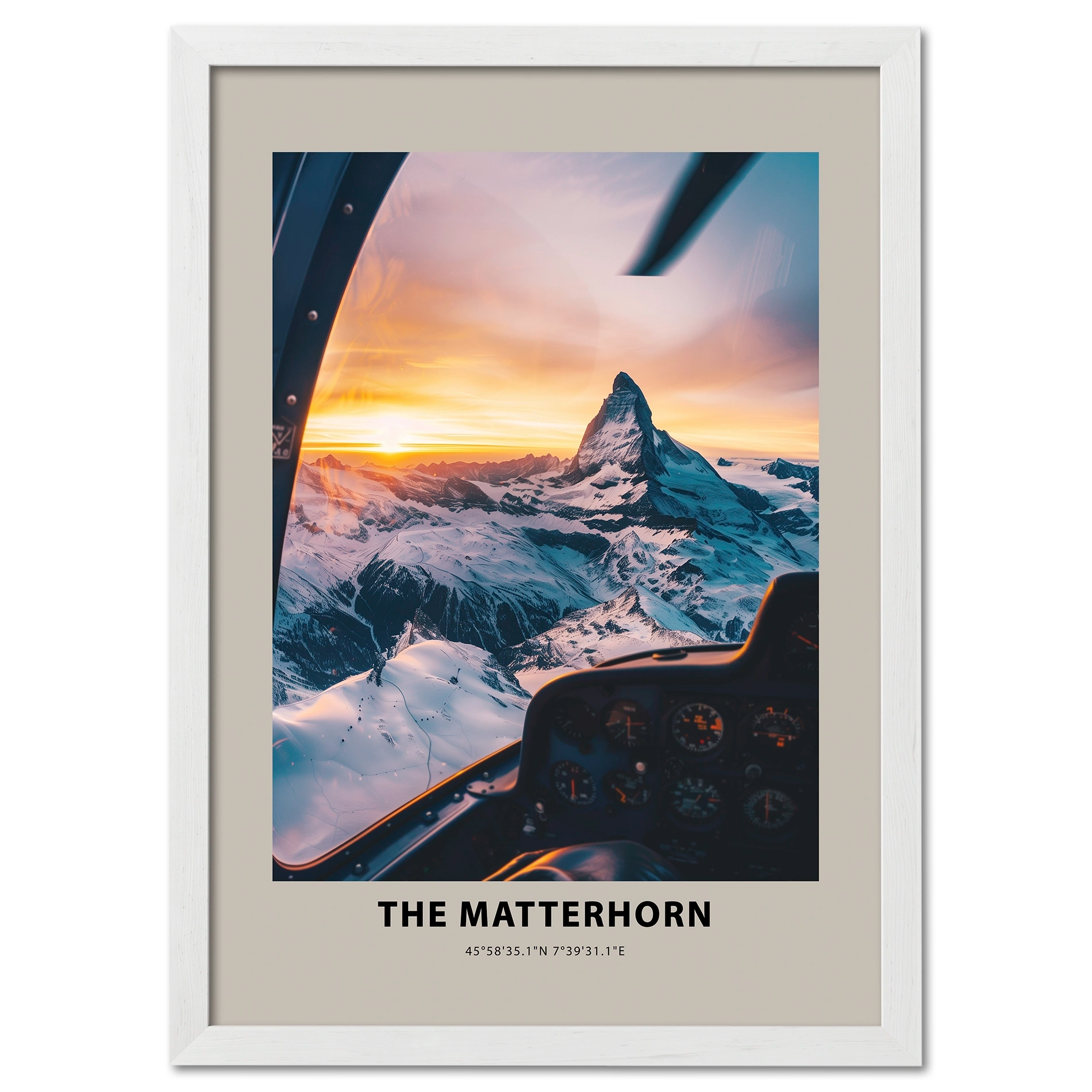 Das Matterhorn - Poster