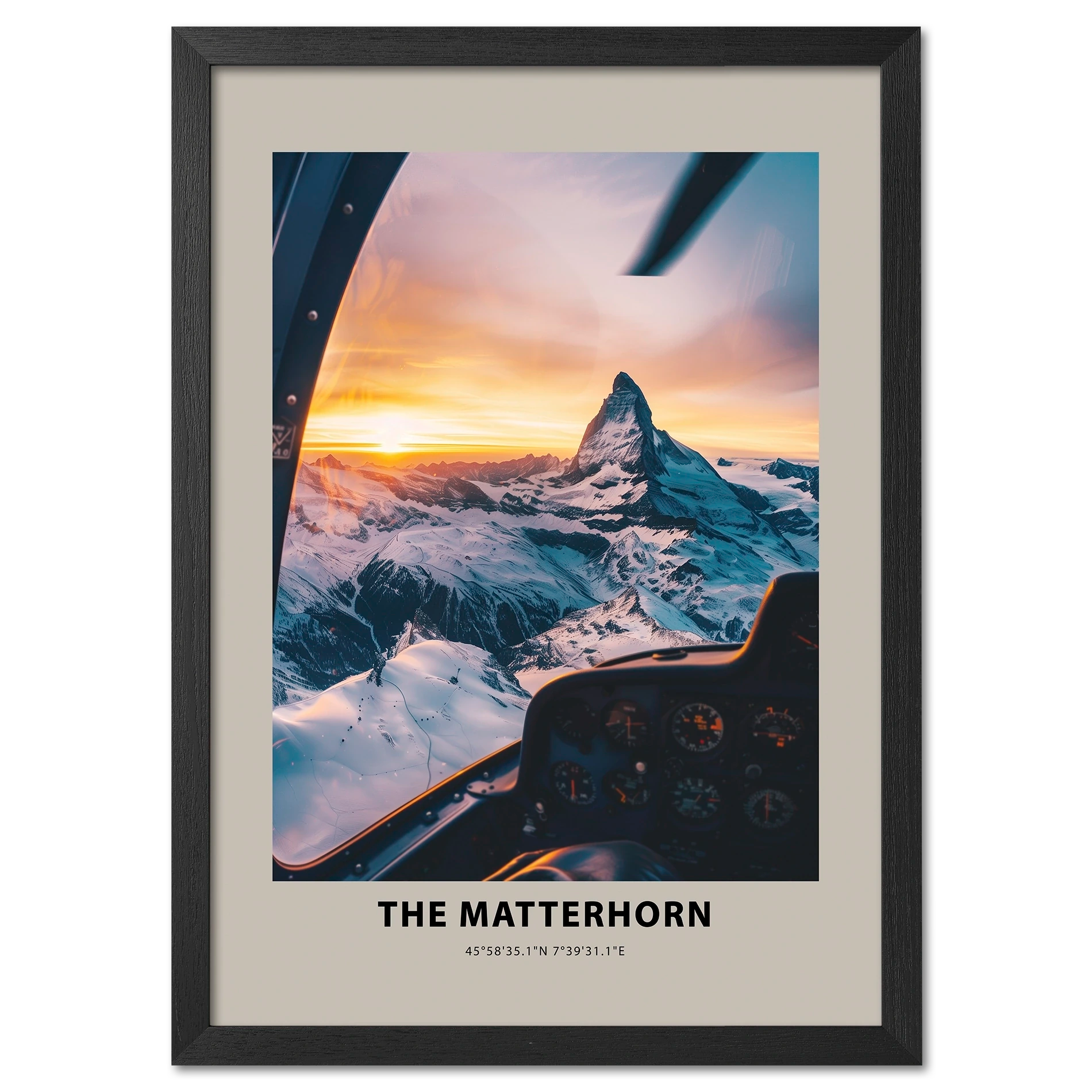 Das Matterhorn - Poster