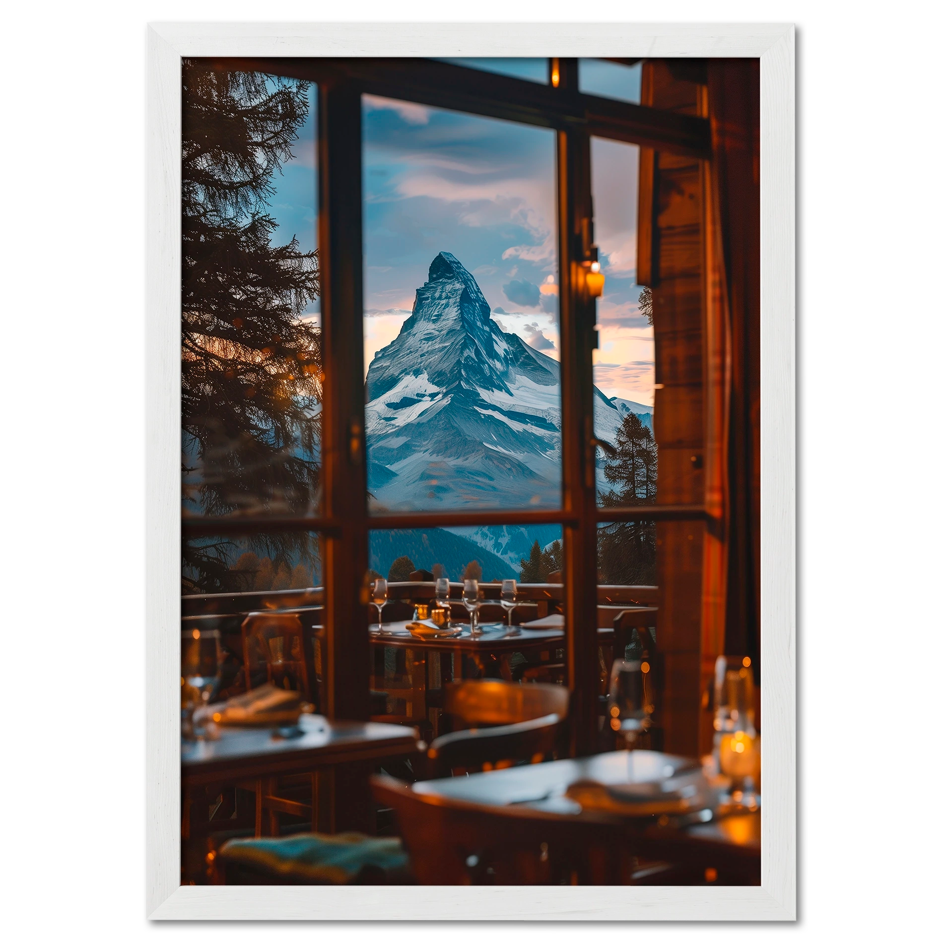 Matterhorn Abend - Poster