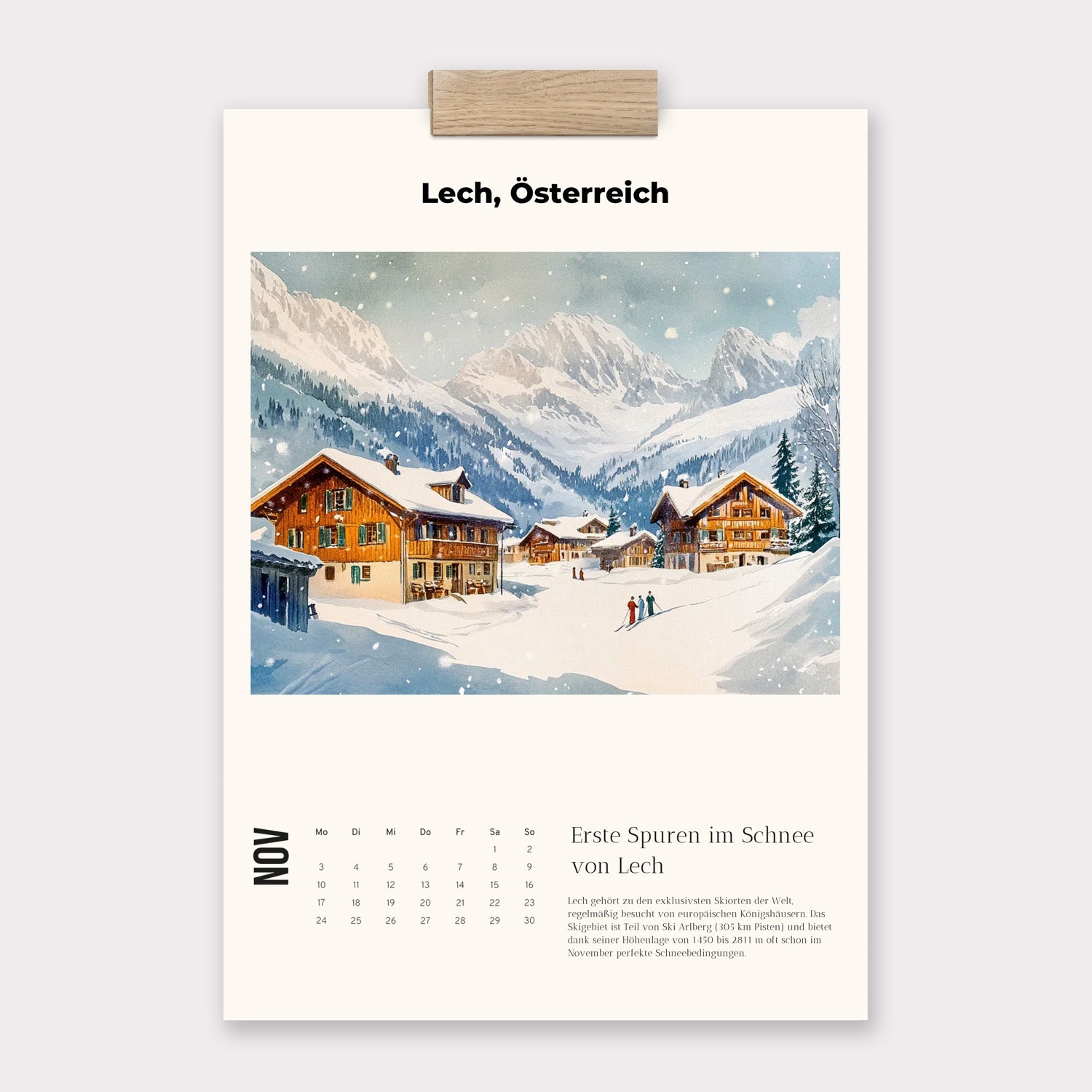 Alps Ski Calendar