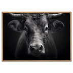 Presence of a bull - Alu-Dibond wall art