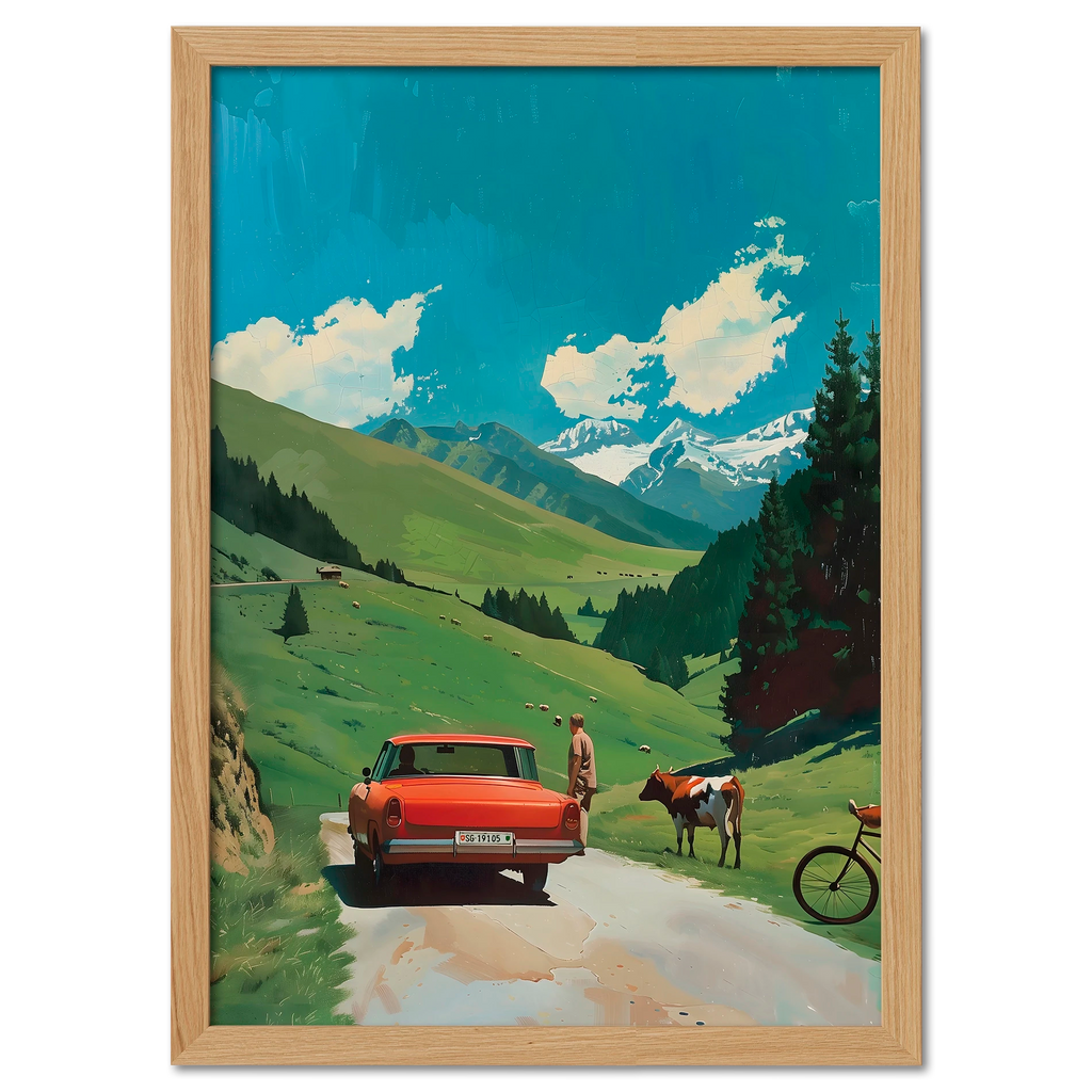 Alpine Idyl - Poster