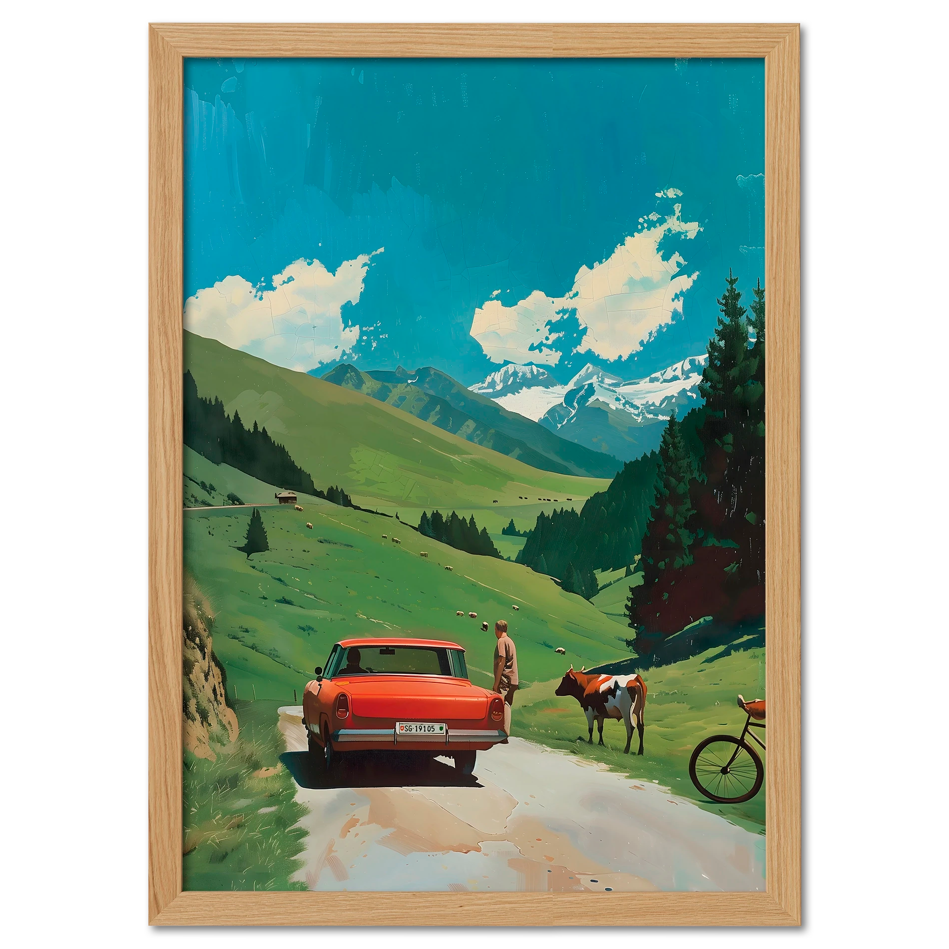 Alpenidylle - Poster 