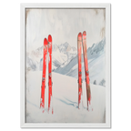 After active skiing - Poster