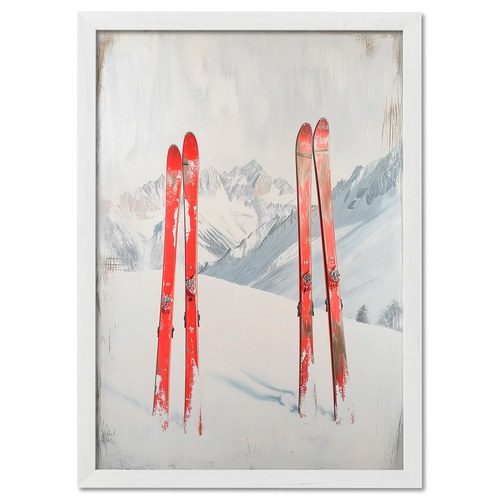 Après le ski actif - Affiche