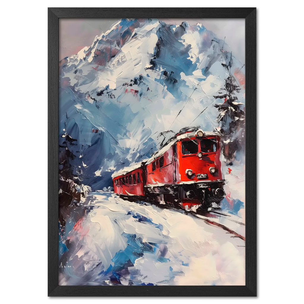 Train on Vacation - Poster