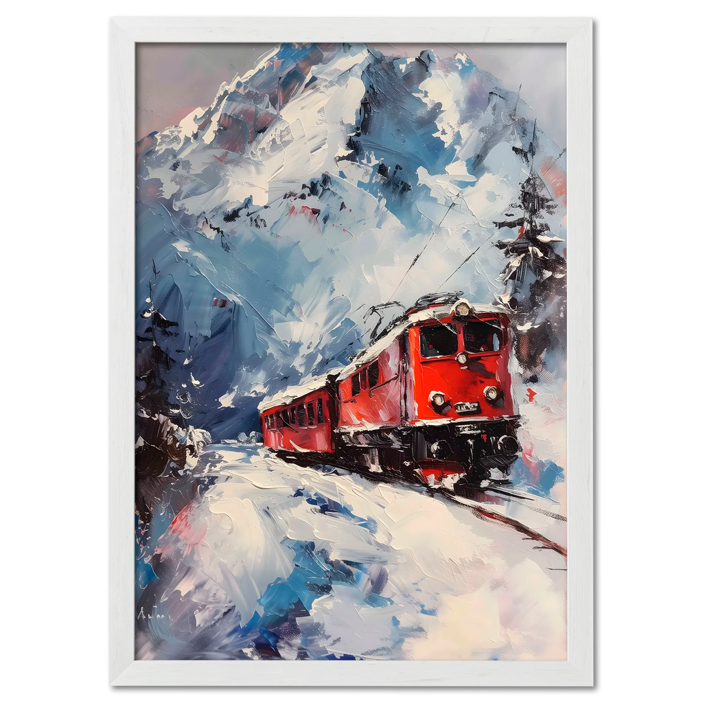 Train on Vacation - Poster