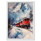 Train on Vacation - Poster