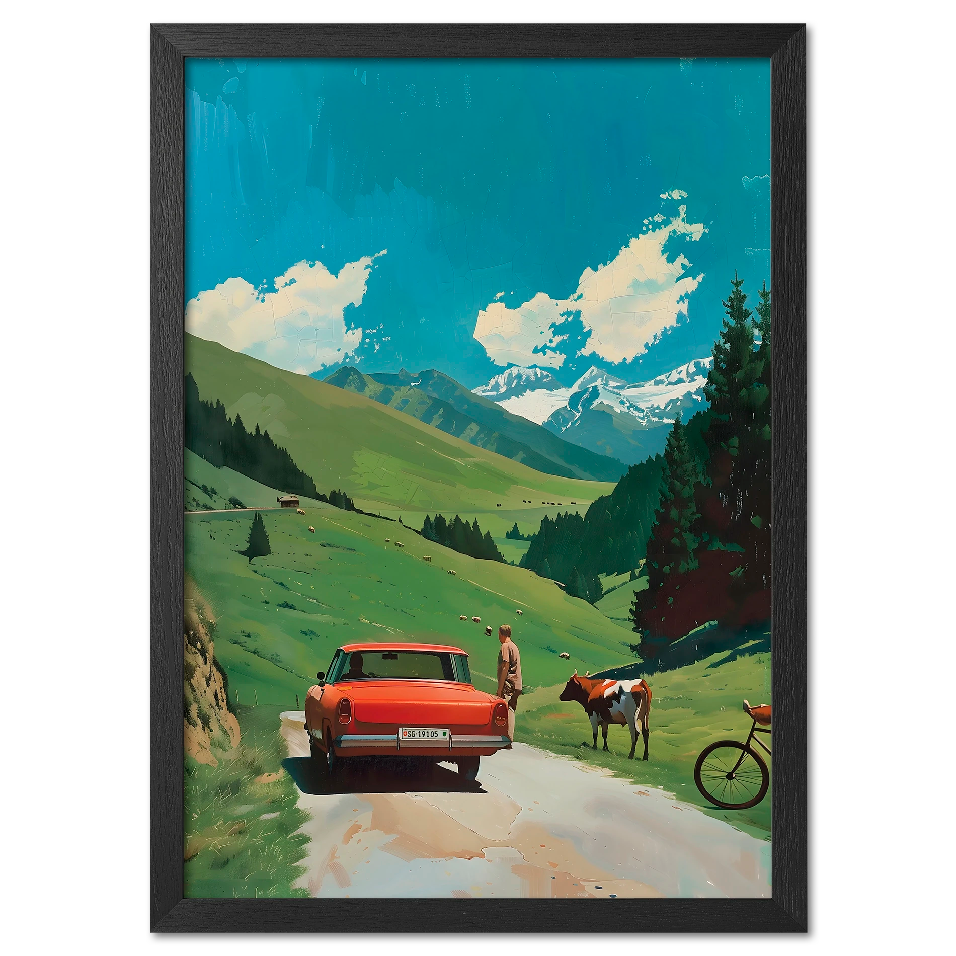 Alpenidylle - Poster 