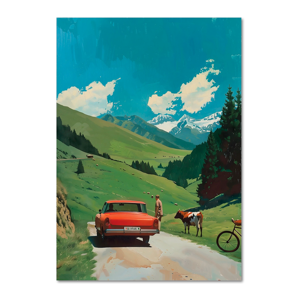 Alpine Idyl - Poster