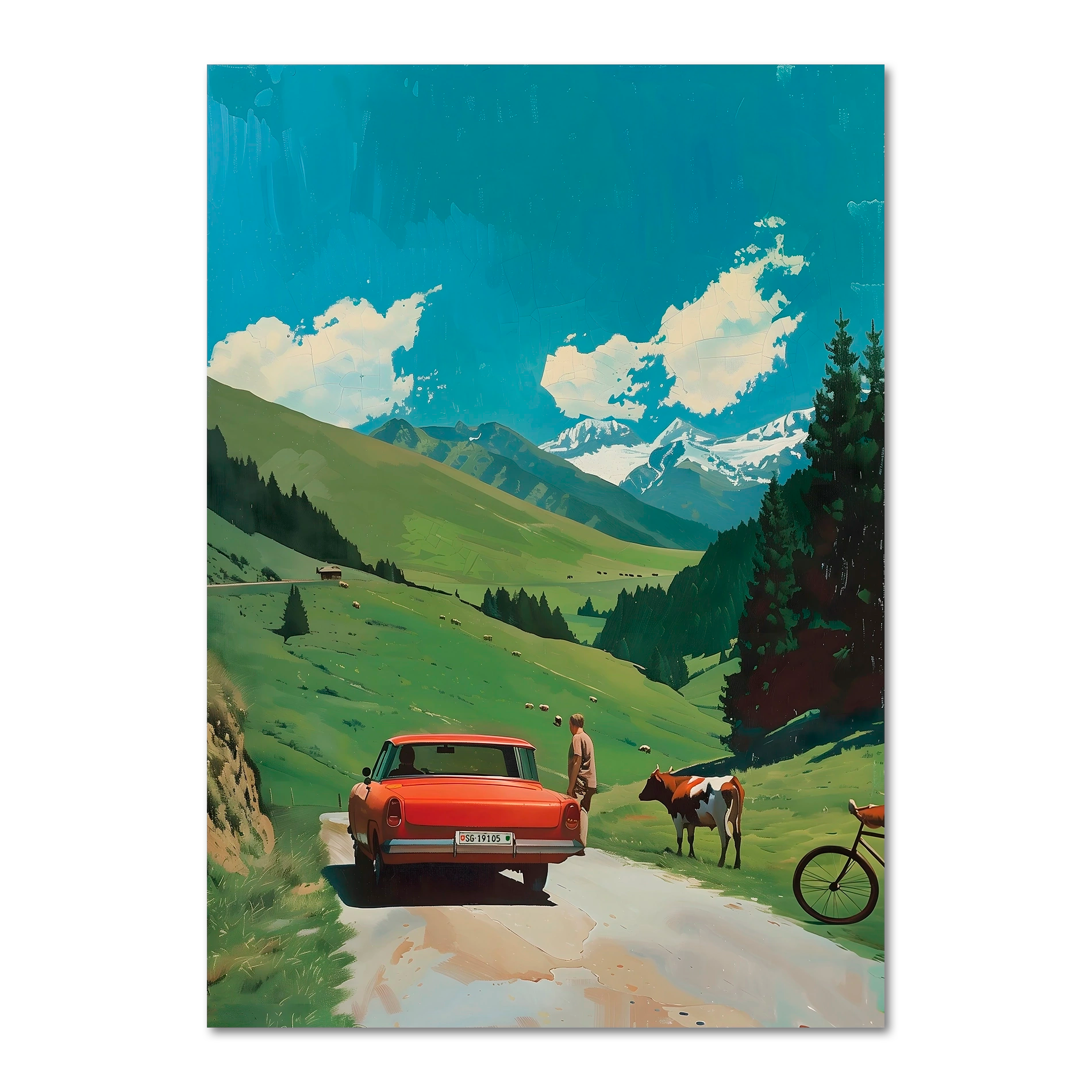 Alpenidylle - Poster 
