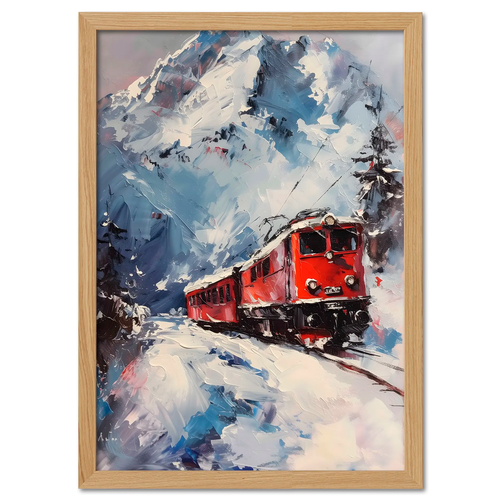 Train on Vacation - Poster