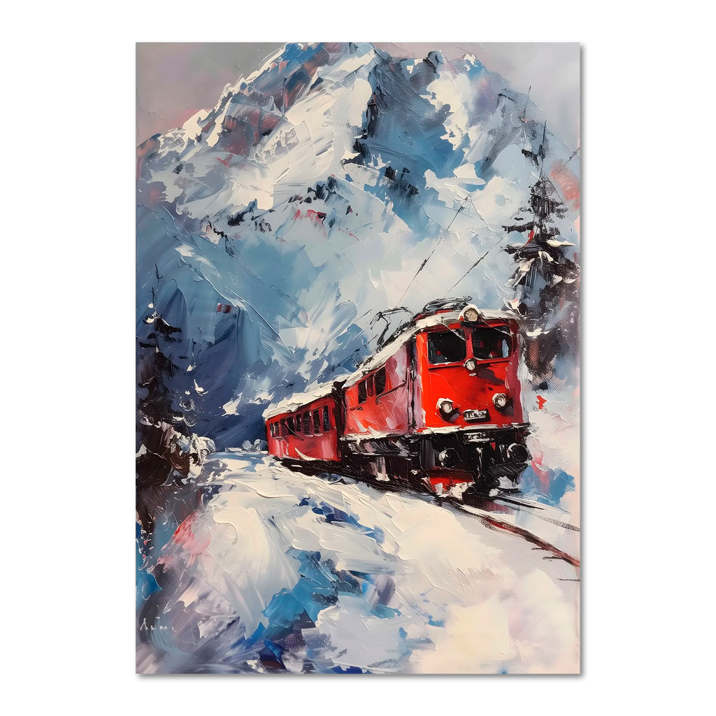 Train on Vacation - Poster