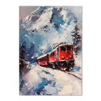 Train on Vacation - Poster