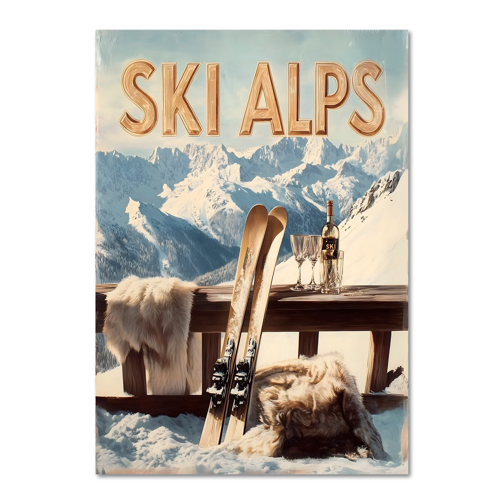Alpine Ski Escape - Poster