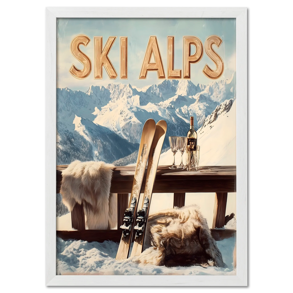Alpine Ski Escape - Poster