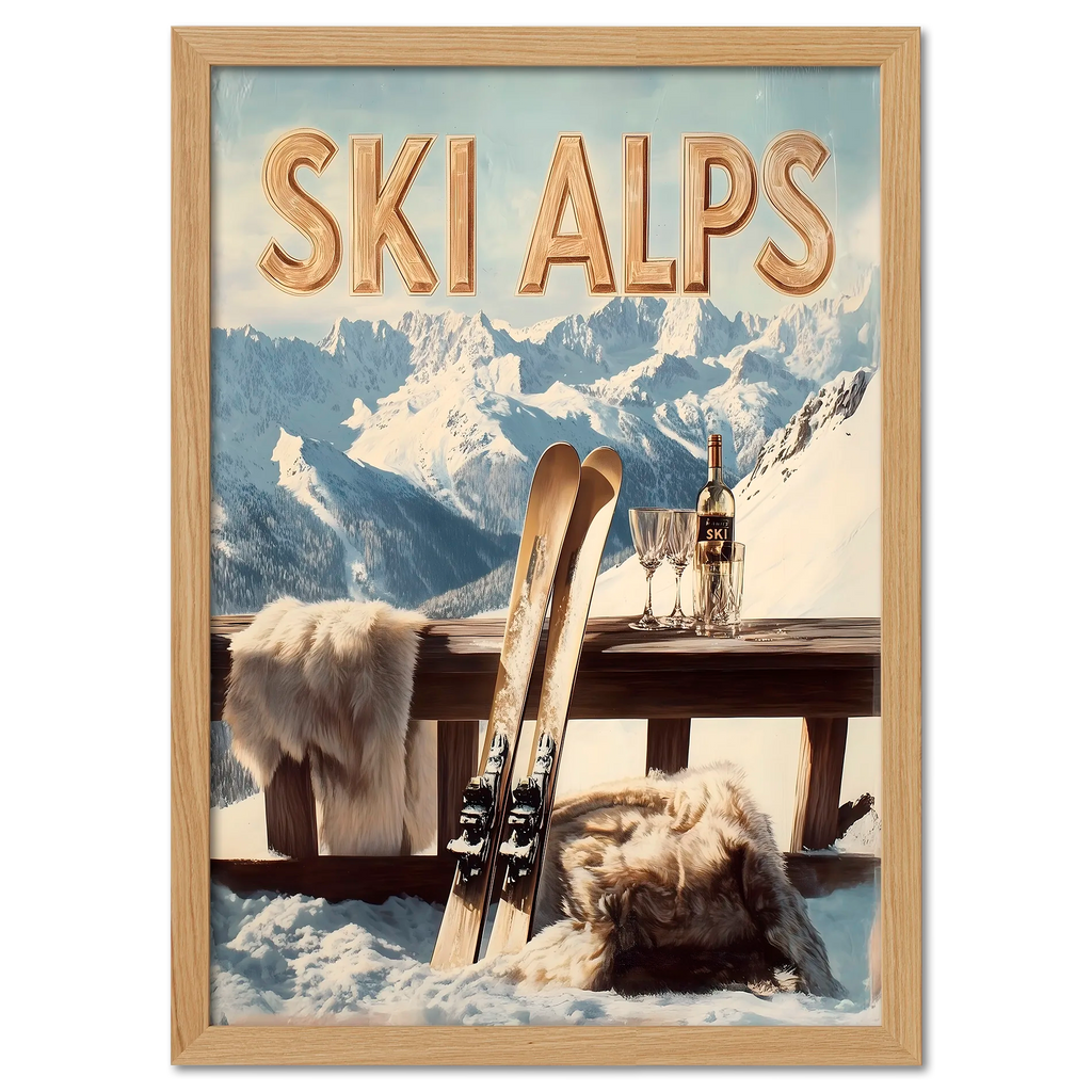 Alpine Ski Escape - Poster