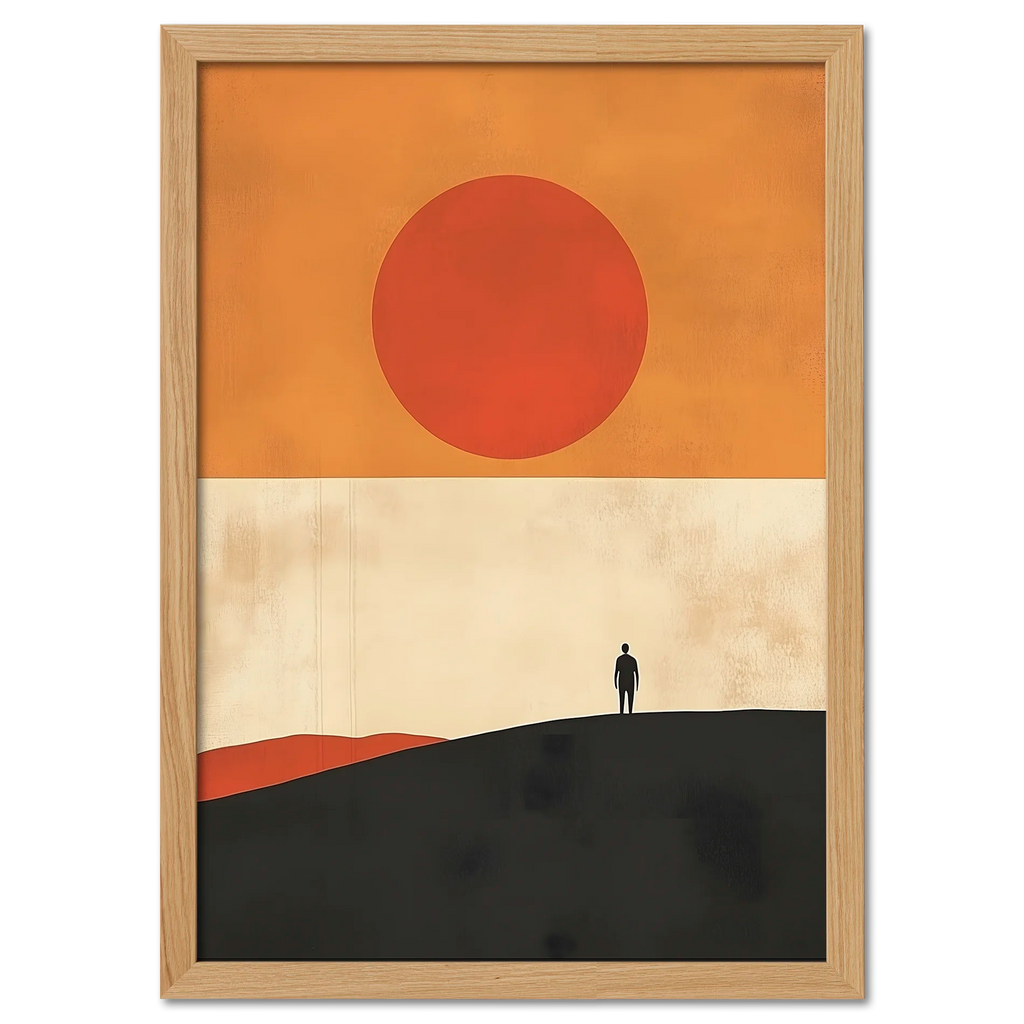 Mädchen am Bergwasser - Poster