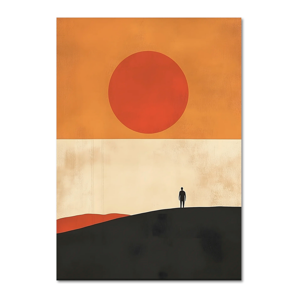 Mädchen am Bergwasser - Poster