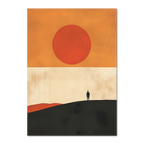 Mädchen am Bergwasser - Poster