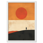 Mädchen am Bergwasser - Poster