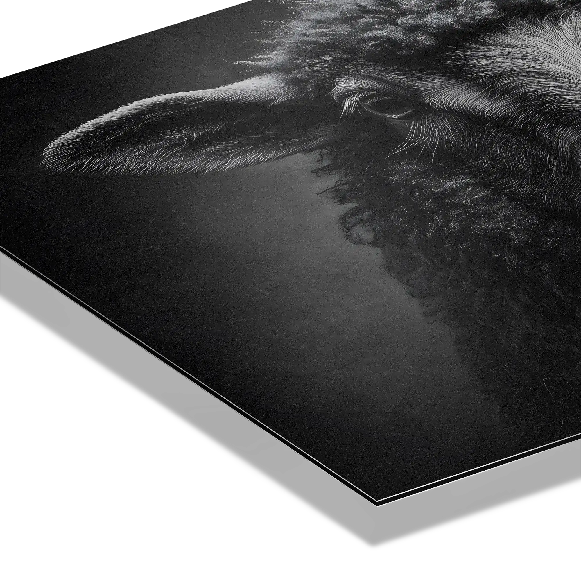 L'âme d'un mouton - Tableau mural en Alu-Dibond