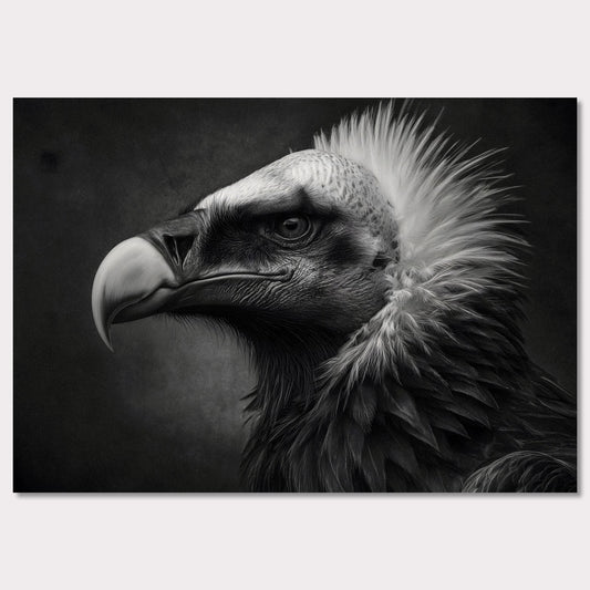 Poster titled 'The gaze of a vulture' from ArtDarts