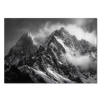The Majesty of the Alps – Alu-Dibond wall art showcasing powerful mountain ridges and dramatic alpine scenery.