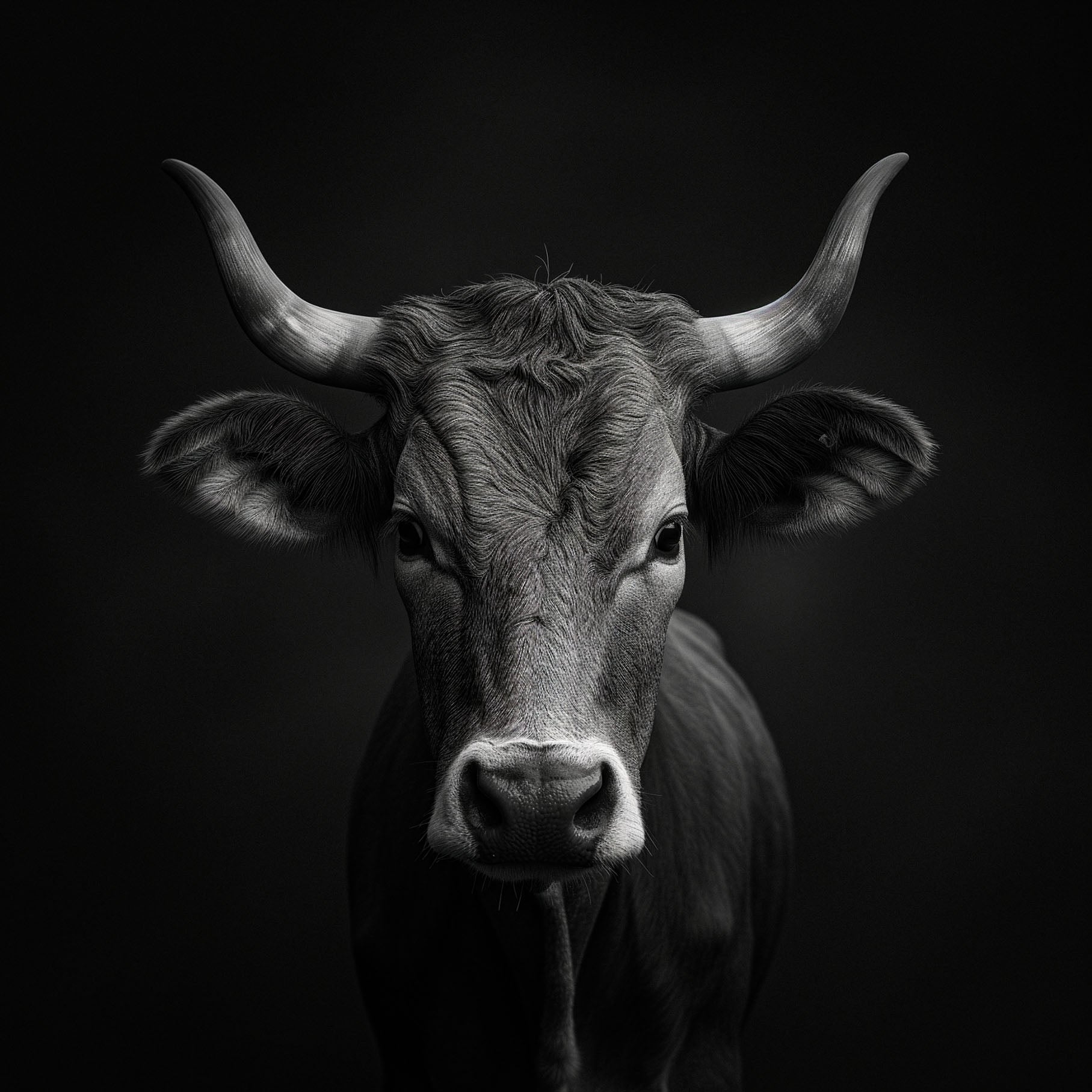 The charisma of a cow Poster - ArtDarts poster