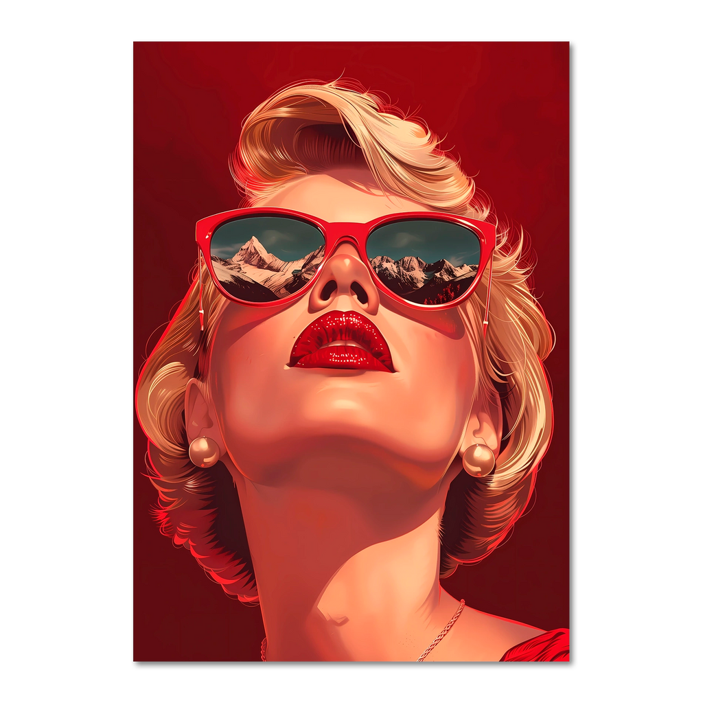 Alpine Glamour - Poster