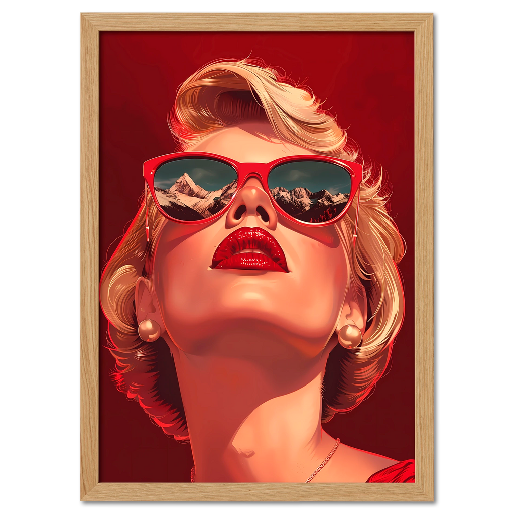 Alpine Glamour - Poster