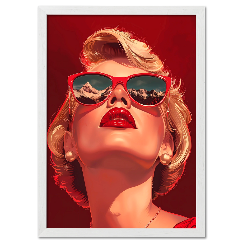 Alpine Glamour - Poster